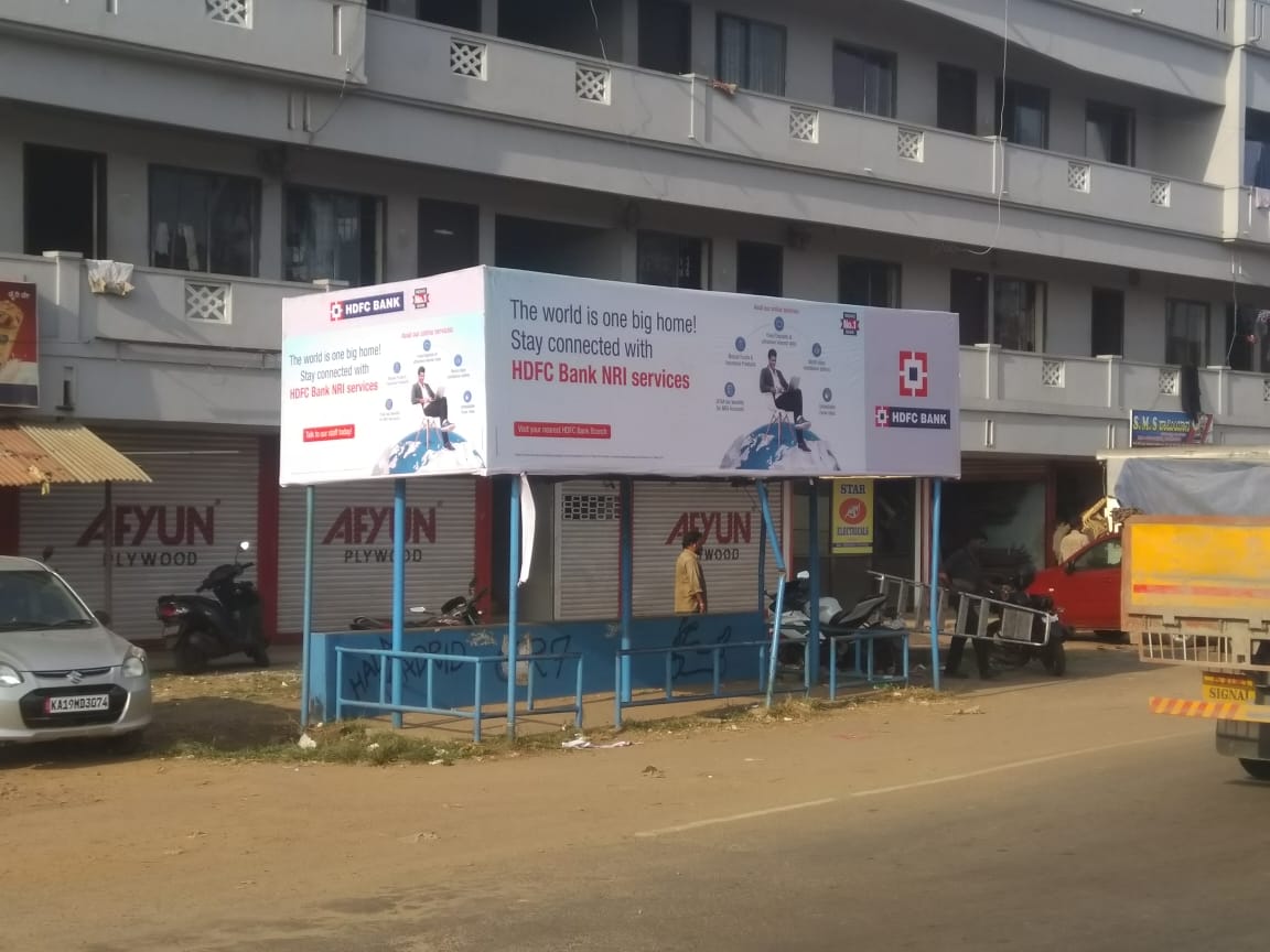 HDFC NRI Banking Outdoor Branding Case Study